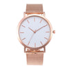Mode Frauen Uhren Einfache Romantische Rose Gold Uhr frauen Armbanduhr Damen uhr relogio feminino reloj mujer Dropship